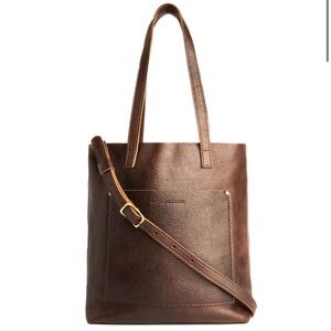 Portland Leather goods crossbody tote